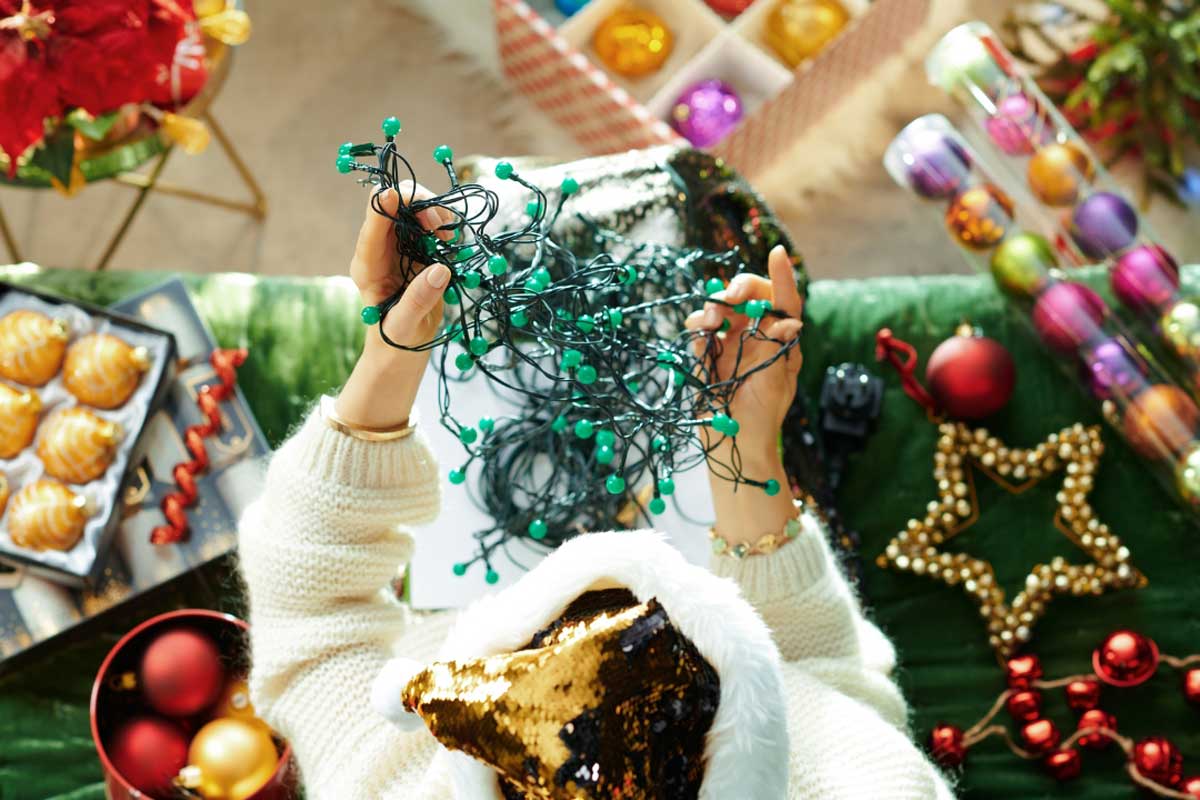 Safely Storing Holiday Decorations