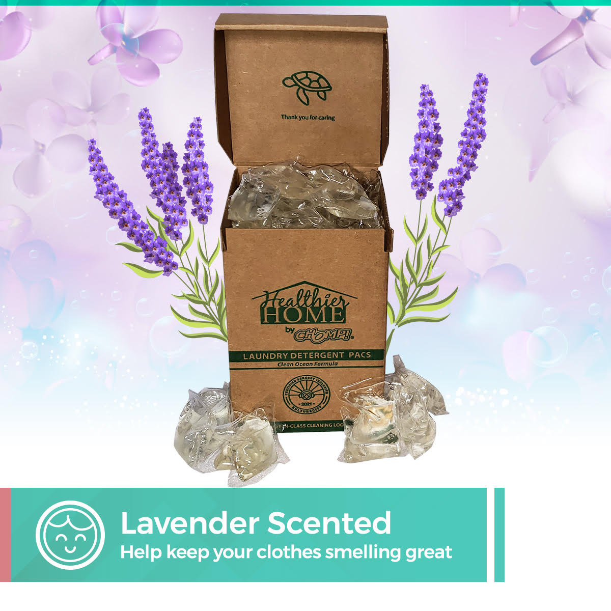 Zero Waste Laundry Detergent Packs