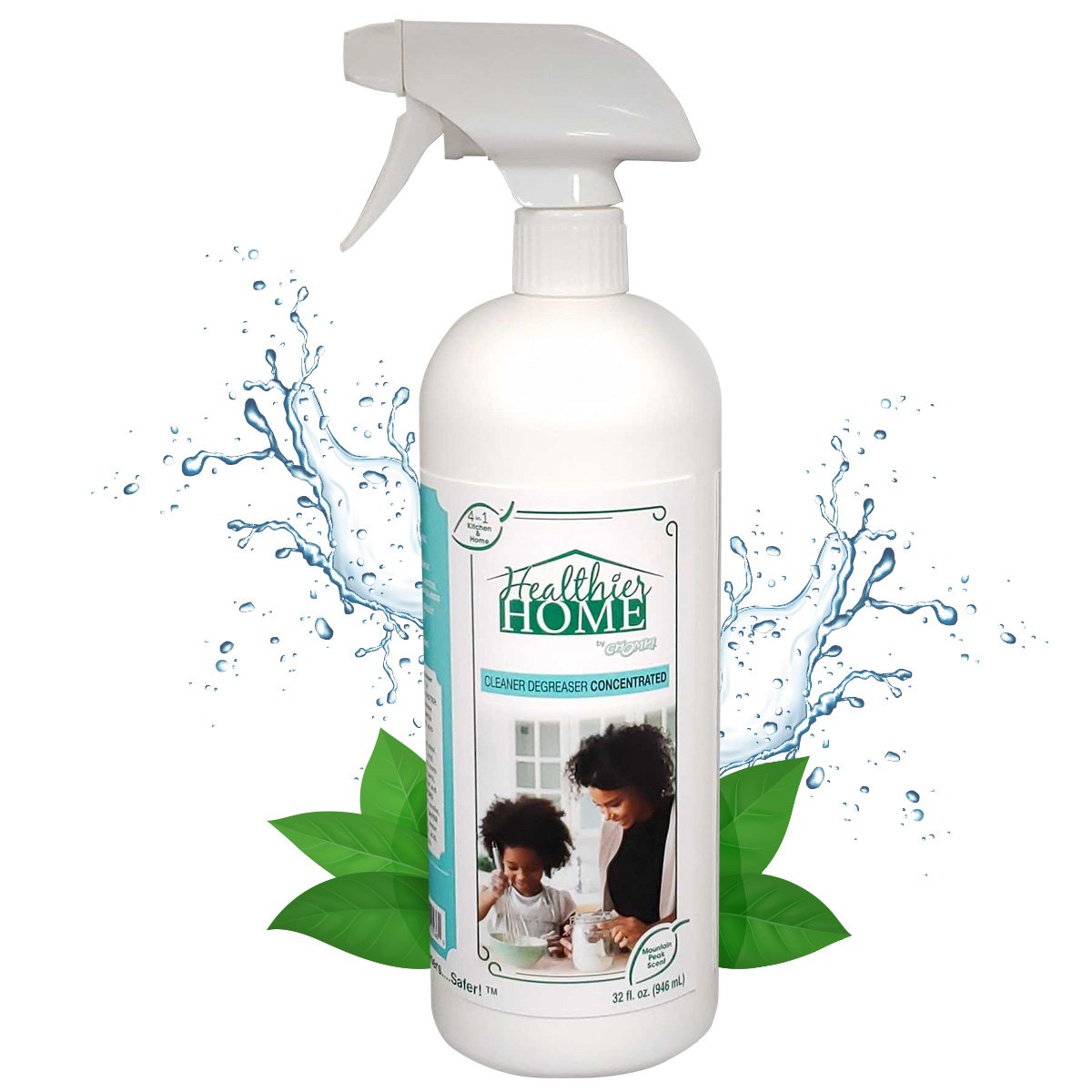 4-in-1 Kitchen & Home Cleaner Degreaser Concentrate