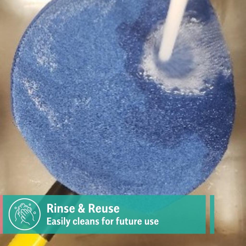 Bathroom and Shower Scrubby Replacement Mitt (2 Pack)