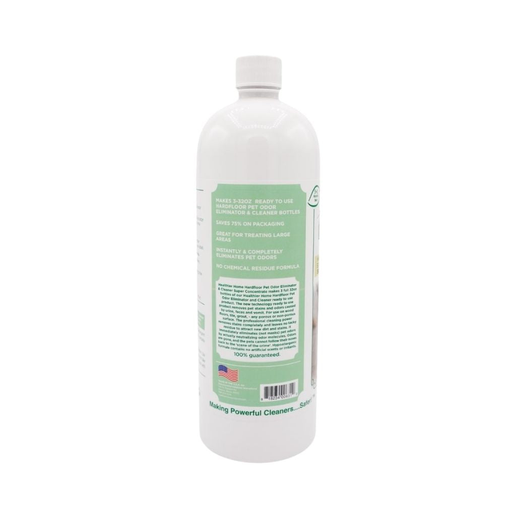 Hardfloor 6-In-1 Pet Odor Eliminator & Cleaner, Concentrate 32 oz