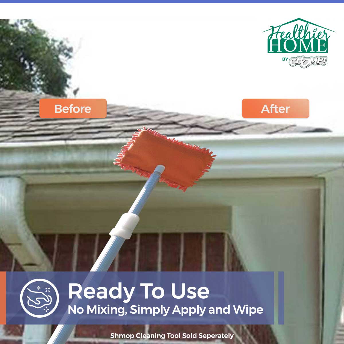 CHOMP! World's Best Gutter And Siding Cleaner Bundle
