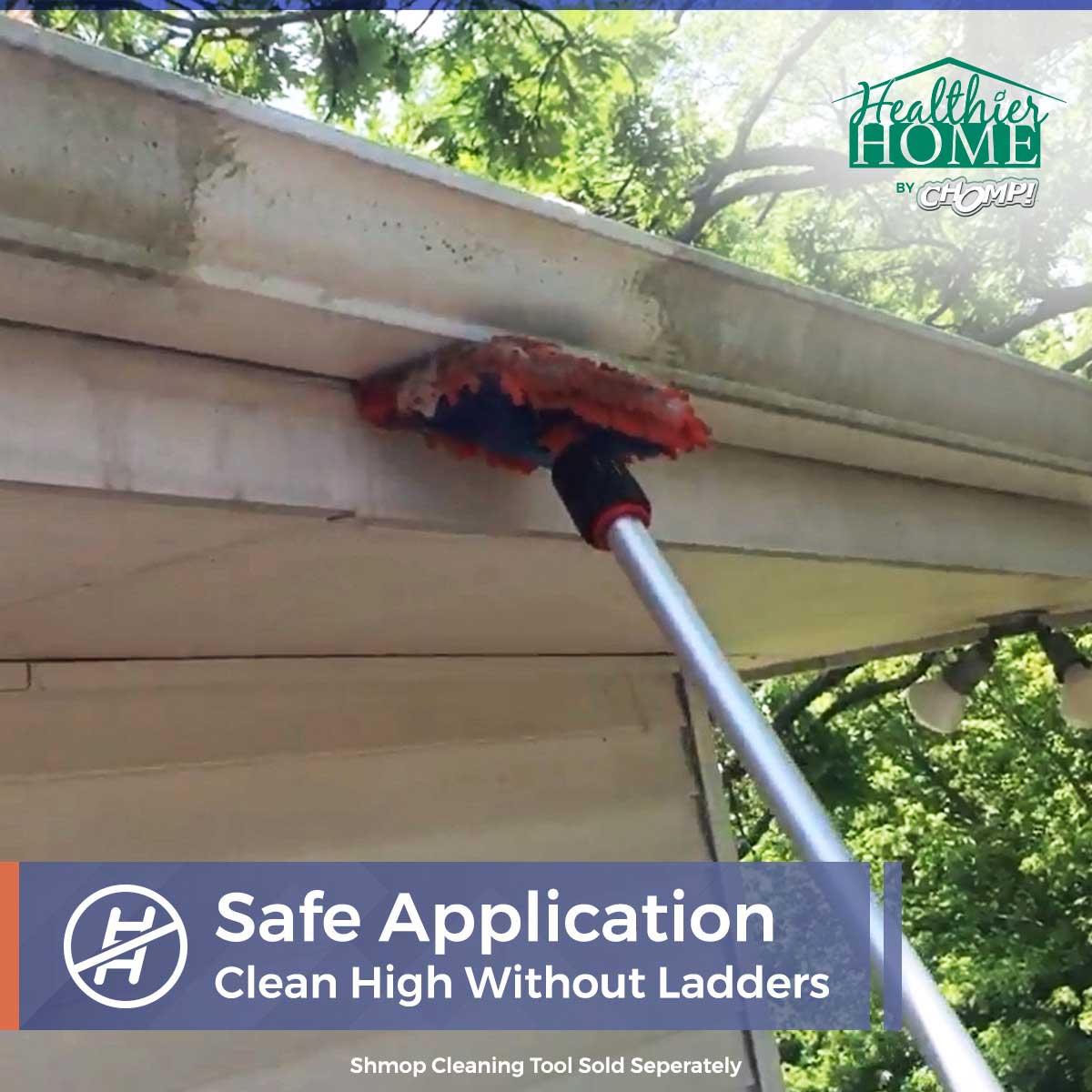 CHOMP! World's Best Gutter And Siding Cleaner Bundle