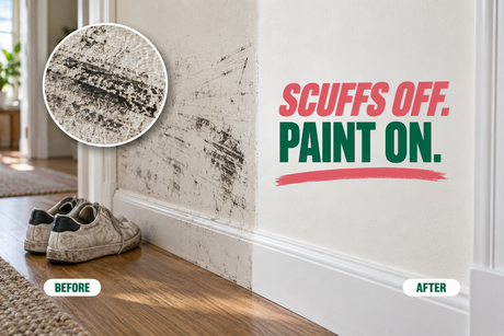 How to Clean White Walls and Get Scuff Marks Off (Without Ruining the Paint)