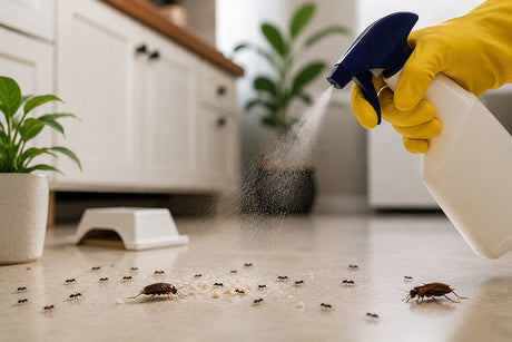 How to Get Rid of Ants and Roaches Safely