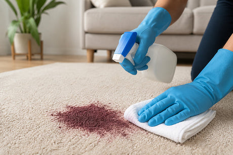 How to Remove Carpet Stains Quickly