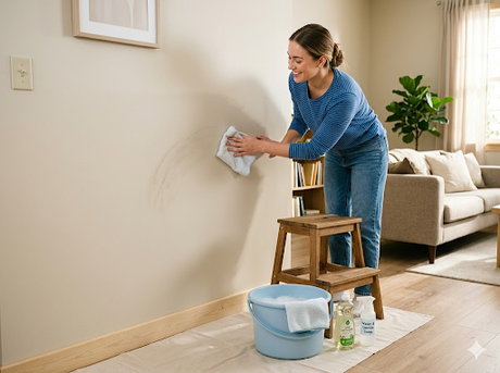 How to Clean Painted Walls Without Damaging Them